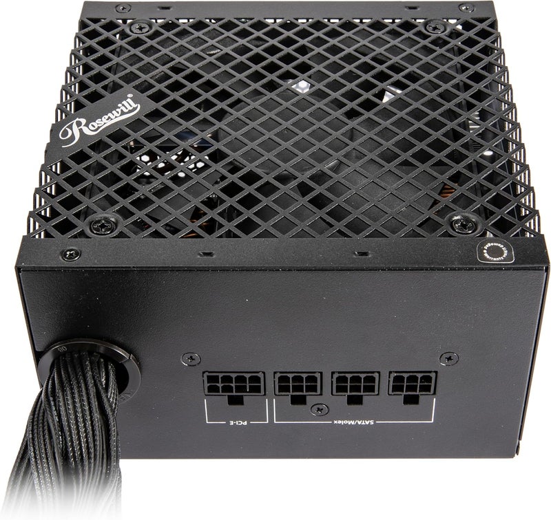 Rosewill VSB 750W 80+ Bronze, ATX 3.0 & 3.1 Compatible, Semi-Modular Power Supply, PCIe 5.1 12V-2x6 Connector, 105°C/221°F Japanese Capacitor, 120mm ICB Silent Fan - 5 Year Warranty - Image 5